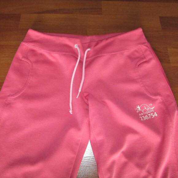ANTIDOTE Pink Wideleg Sweatpants - Med - Picture 1 of 7